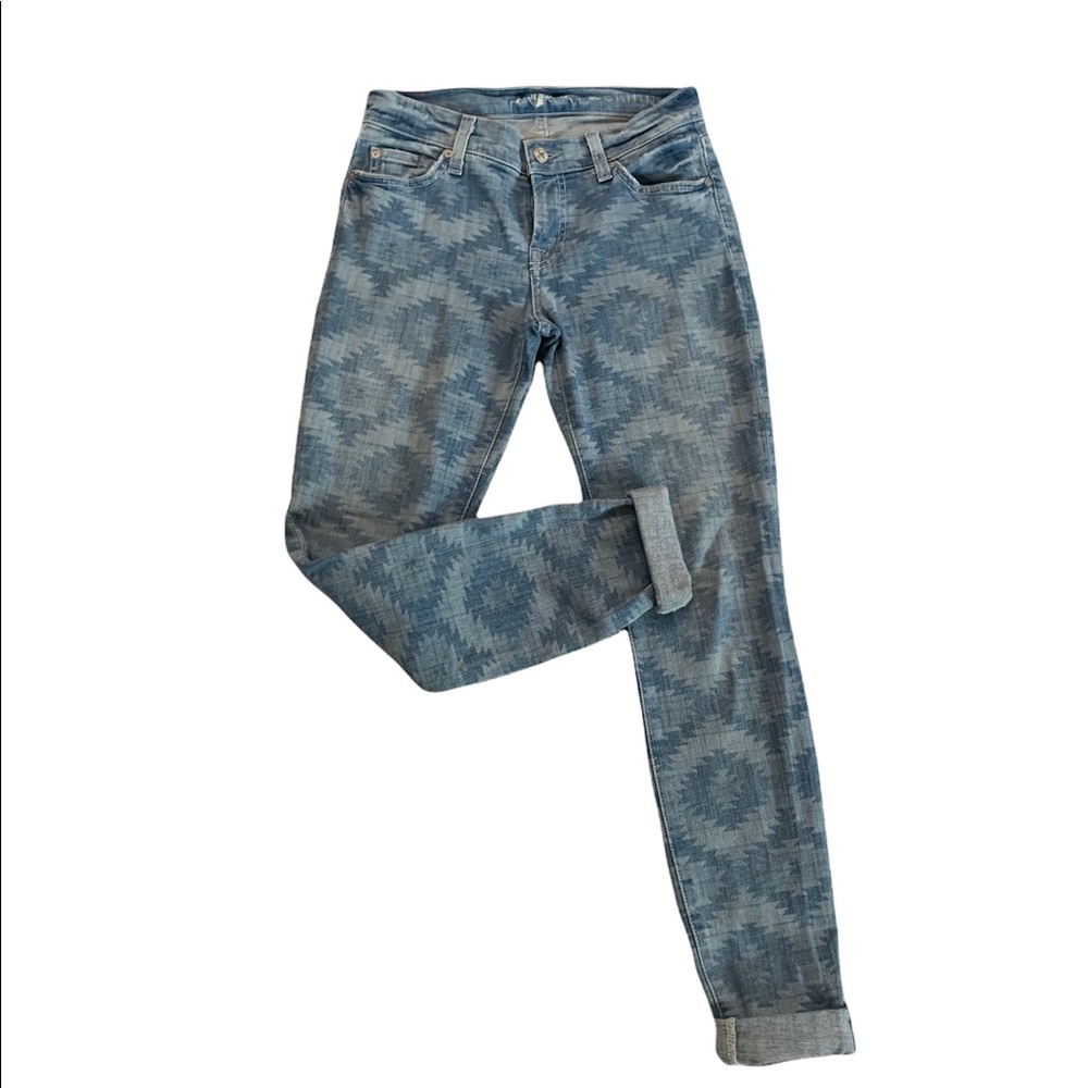 7 For All Mankind The Skinny Jeans Size 26